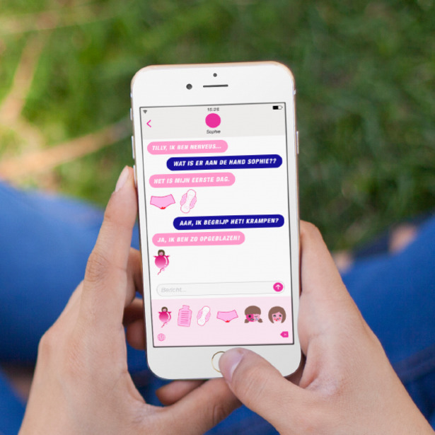 Tekstberichten met femoji's